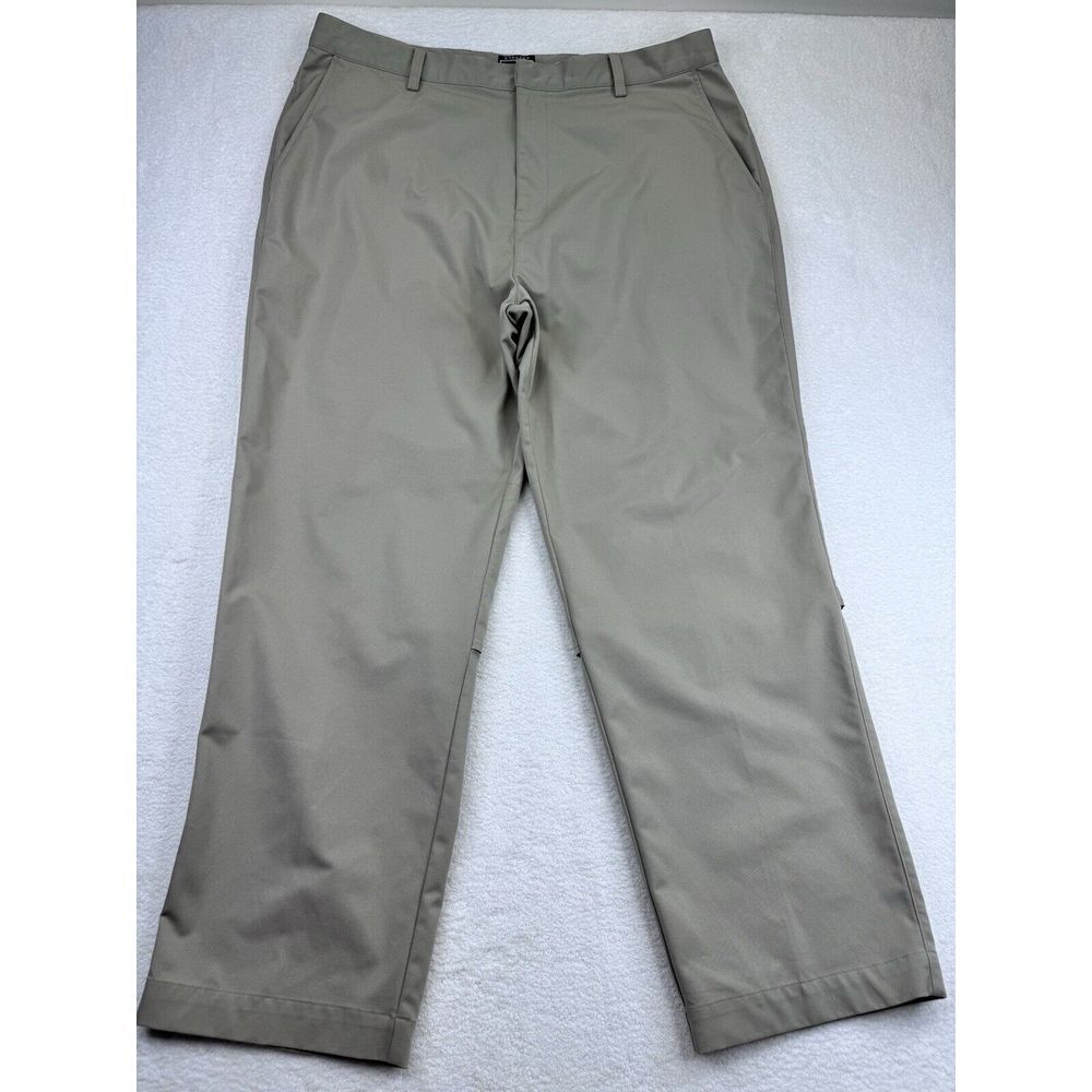 Adidas Climacool Stretch Performance‎ Golf Pants Men Beige Vented 38Wx30L.